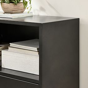Locker Drawer &amp; Double Cubby Bookcase Set (90")