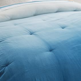 Plant Dyed Dip-Dye Quilt