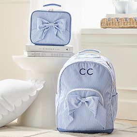 Gear-Up Le Petit Bow Blue Backpack