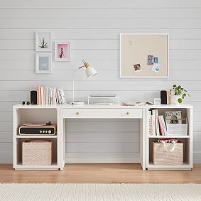 Keaton Writing Desk &amp; Bookcase Set (84")