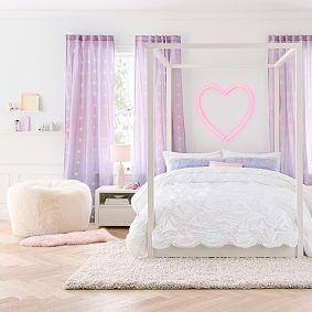 Large Feathery Faux Fur Ivory Bean Bag Chair