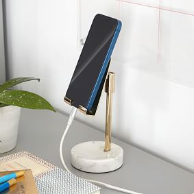 Marble &amp; Gold Phone Holder