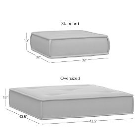 Cushy Ottoman (32"&ndash;43.5")