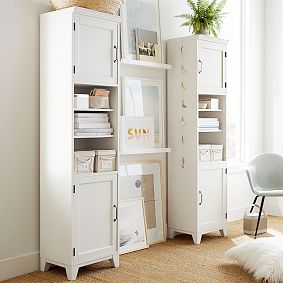 Hampton Bookcase with Storage Cabinets (18")