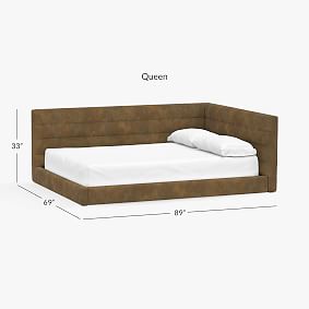 Hudson Upholstered Corner Bed