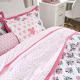 Roller Rabbit Hearts Pillow Cover