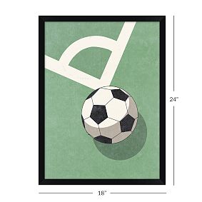 Soccer Framed  Poster