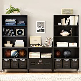 Locker 1-Drawer &amp; Mixed Cubby Tower Set (90")