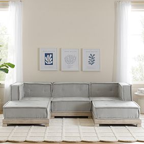 Cushy U-Shaped Sectional Set (96")