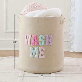 Stoney Clover Lane Canvas Hamper (16"x20")