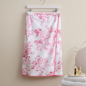 LoveShackFancy Damask Bath Wrap