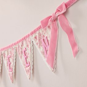 LoveShackFancy Happy Halloween Pennant Garland