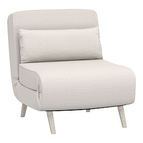 Open Box: Lexi Sleeper Chair - Eco-Performance Texture Weave Oat