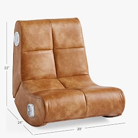 Faux Leather Caramel Mini Gaming Chair