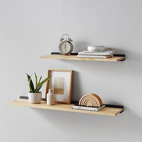 Black Modern Wall Shelves