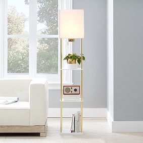 Harrison Shelf Floor Lamp