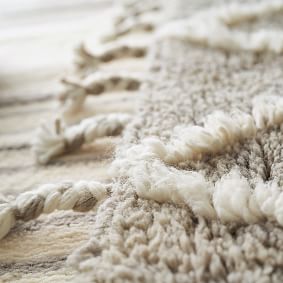 Plant Dyed Recycled Wool Rug - Aqua