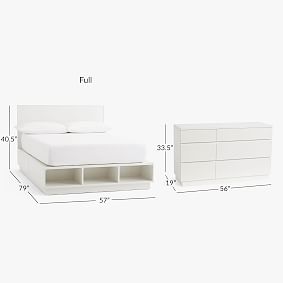 Bowen Storage Bed &amp; 6-Drawer Dresser Set