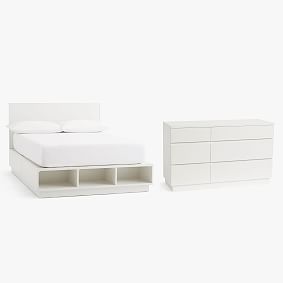 Bowen Storage Bed &amp; 6-Drawer Dresser Set
