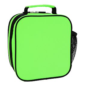 Gear-Up Neon Green Solid  Lunch Box
