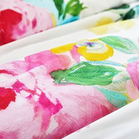 Hope for Flowers by Tracy Reese Organic Bright Bouquet Duvet Cover