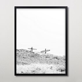 Minted® Little Surfers Framed Art by Lindsey Erin