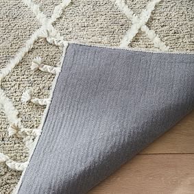 Plant Dyed Recycled Wool Rug - Grey