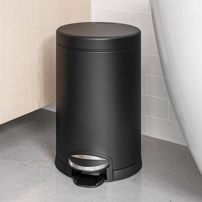 Simplehuman 4.5L Round Step Can | Pottery Barn Teen