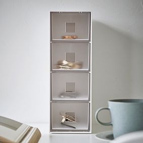 Countertop Storage Tower with Drawers
