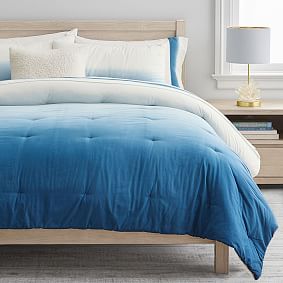 Plant Dyed Dip-Dye Quilt