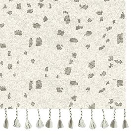 Shaggy Ikat Dot Wool Rug