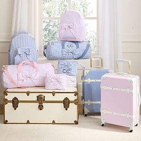 Belted Hardsided Luggage Pink
