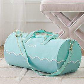 Stoney Clover Lane Scallop Duffle, Aqua
