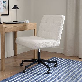 Sit &amp; Study Wide Swivel Desk Chair