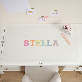 Stoney Clover Lane Personalized Hard Acrylic Desk Mat