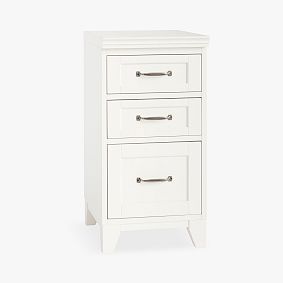 Open Box: Hampton Storage Tower Nightstand (19") - Simply White