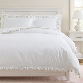 Stoney Clover Lane Rainbow Scallop Duvet Cover