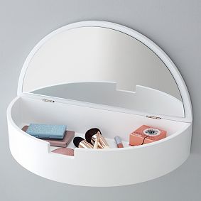 Lane Storage Mirror Shelf
