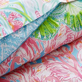 Lilly Pulitzer Pink Colony Quilt