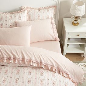 LoveShackFancy Daydream Ruffle Flannel Sheet Set