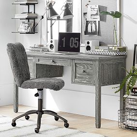 Beadboard Smart Small Space Storage Desk (55.5")