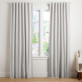 Open Box: Evelyn Linen Blackout Curtain