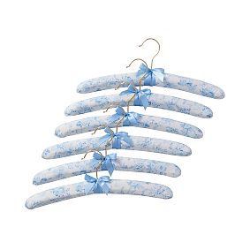 LoveShackFancy Damask Hangers - Set of 6