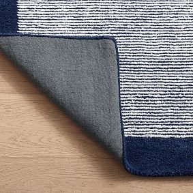 Texture Border Performance Rug