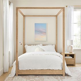 Sunset Birds Canvas Wall Art (20"x30")