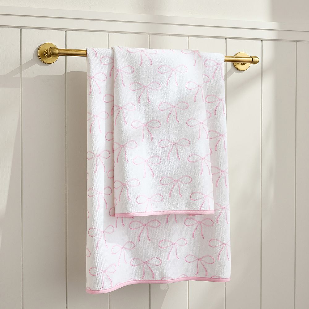Bow Bath Towel | Pottery Barn Teen