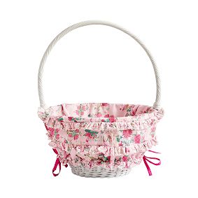 LoveShackFancy Cabbage Rose Easter Basket Liner