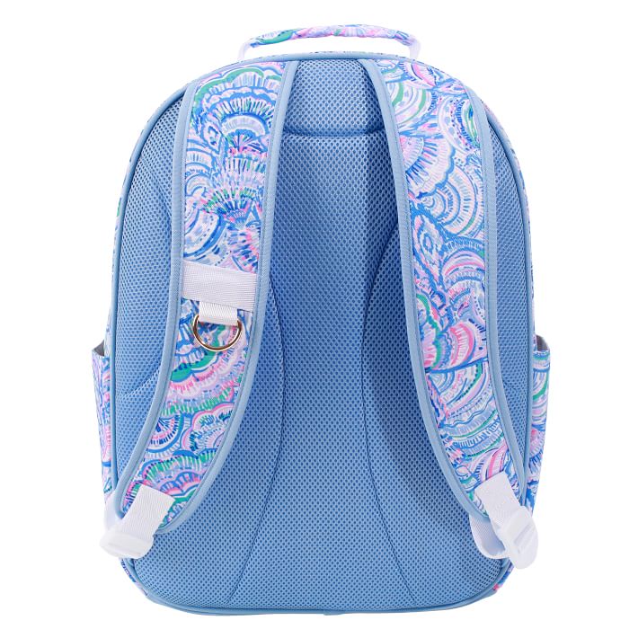 Lilly Pulitzer Bahia Backpack Happy As A Clam Bag Lilly Pulitzer Bahia Canvas Backpack - Multi | Mercari main image 3