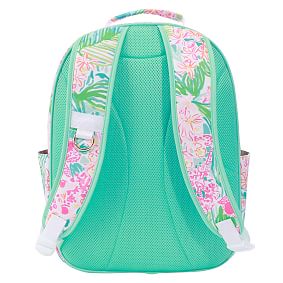 Lilly Pulitzer Via Flora Backpack and Slim Water Bottle Bundle