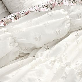 <i>Wicked</i> Butterfly Ruched Duvet Cover